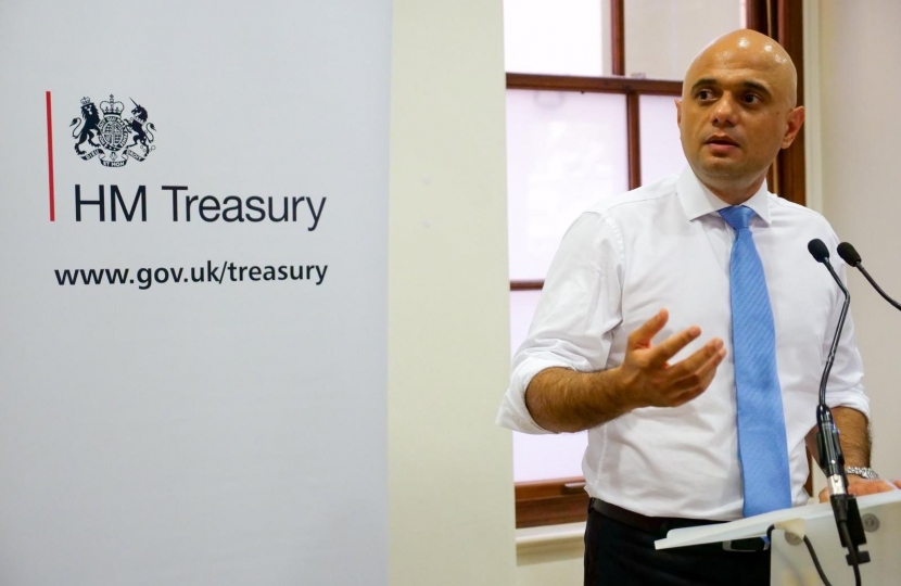 Sajid Javid announces fast-tracked spending round. 