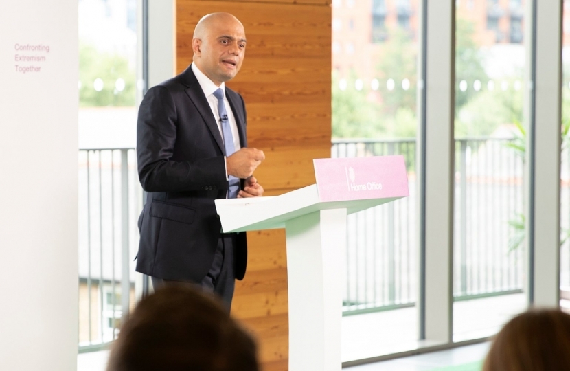 Sajid Javid: Confronting extremism together