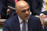 Sajid Javid at the dispatch box 